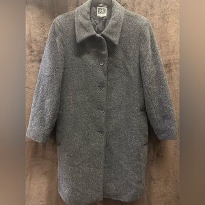 Anne Klein Charcoal Pea Coat